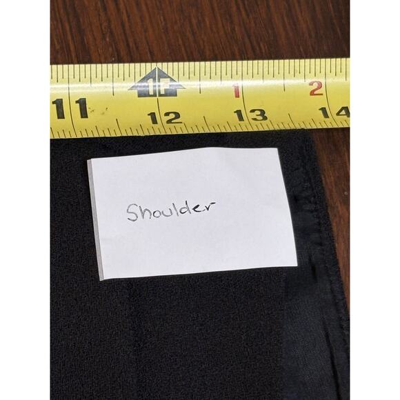 Billy Reid Black Sleeveless Crepe Nicholson Midi Dress Size 4 - Picture 5 of 8